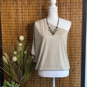 NWOT Asymmetrical JLo Top